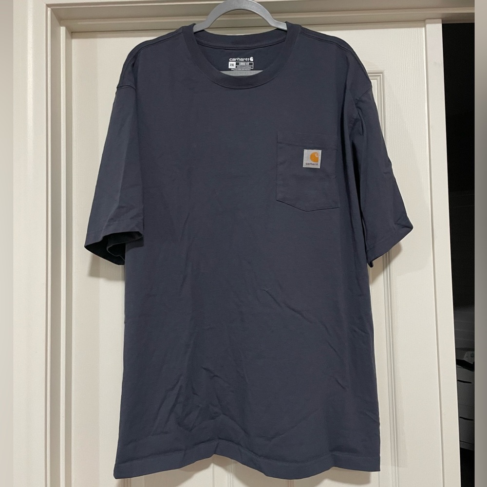 Carhartt Loose Fit Pocket Tee 2XL | Charcoal Grey